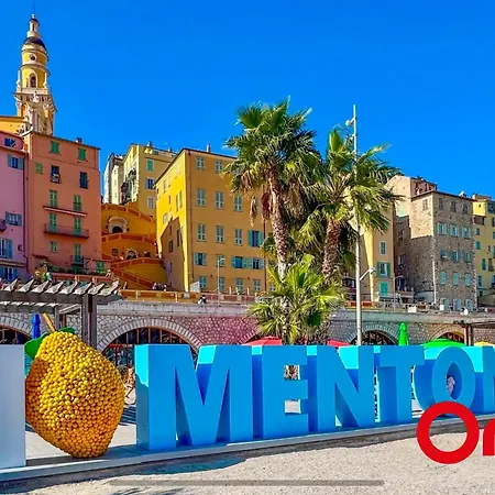Appartement Superbe 2 Pieces Avec Clim, Parking Et Wifi - Fr-1-647-22 Menton